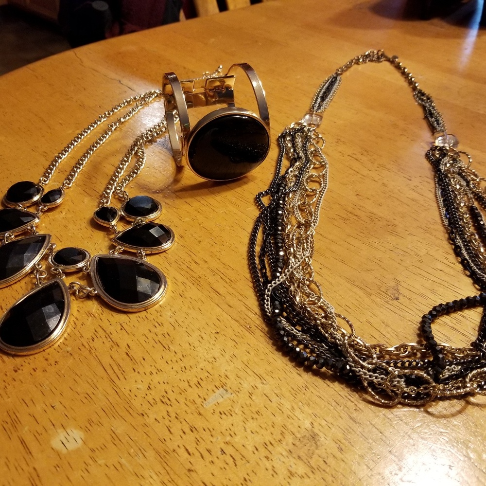 Necklaces and bracelet